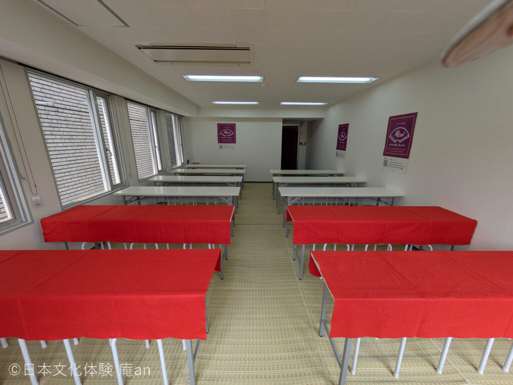 庵an 各会場の配席・定員 